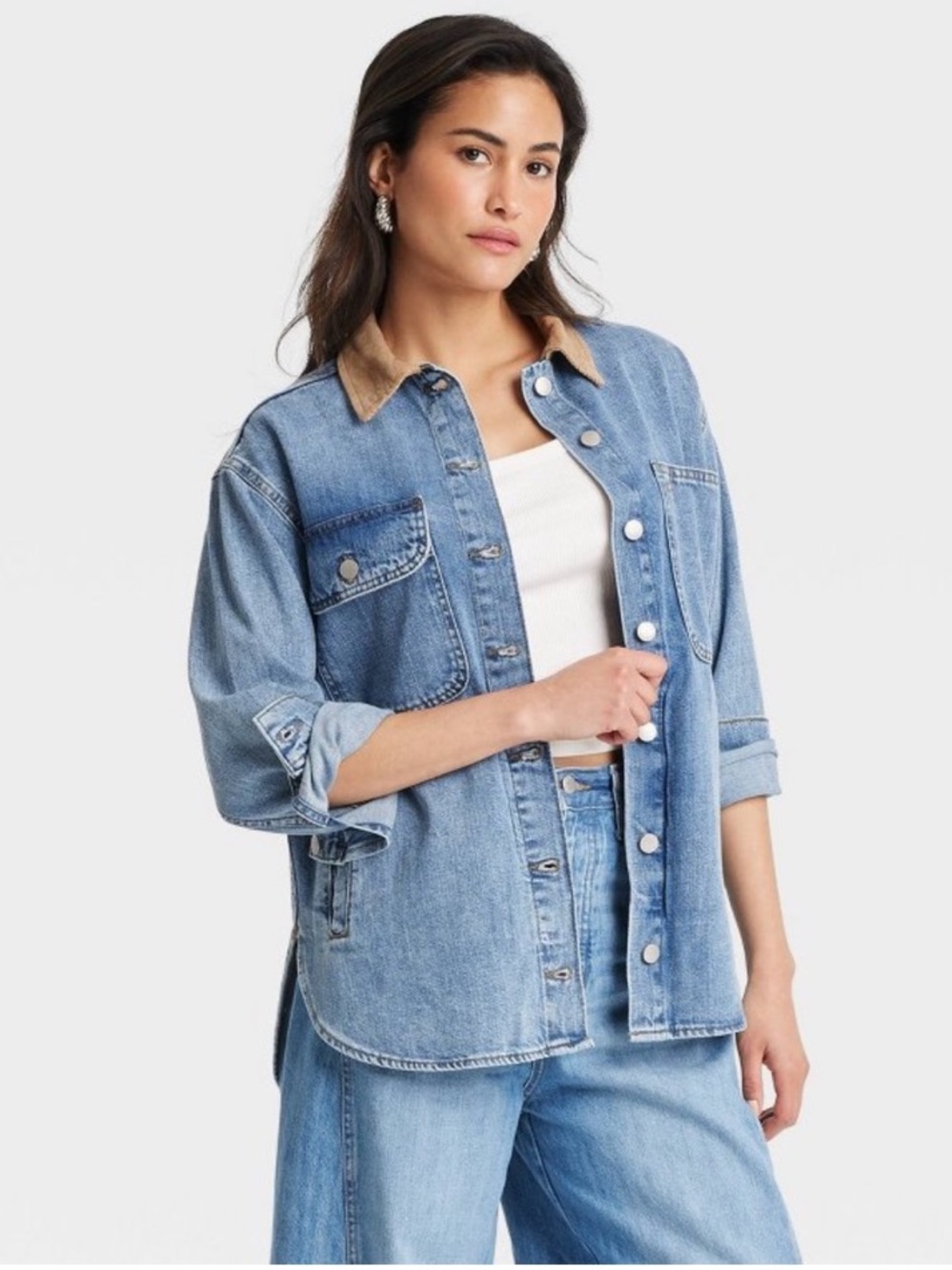 Universal Thread Target Jean Barn Jacket